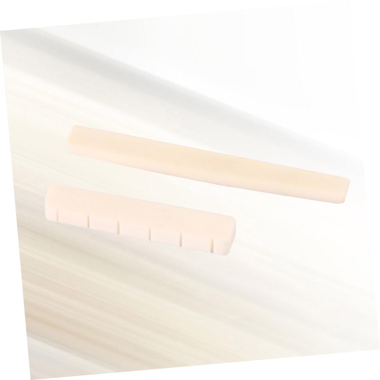 Wakauto Classic Guitar Beef Bone Bridge Nut Guitar Accessories Easy Install/remove