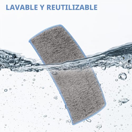 Miniatura 5 de Sgizoku 8 Almohadillas Para Mopa Irobot Braava Jet M6134, Paños Lavables Para Irobot Braava M6 Serie, Almohadillas Reutilizables