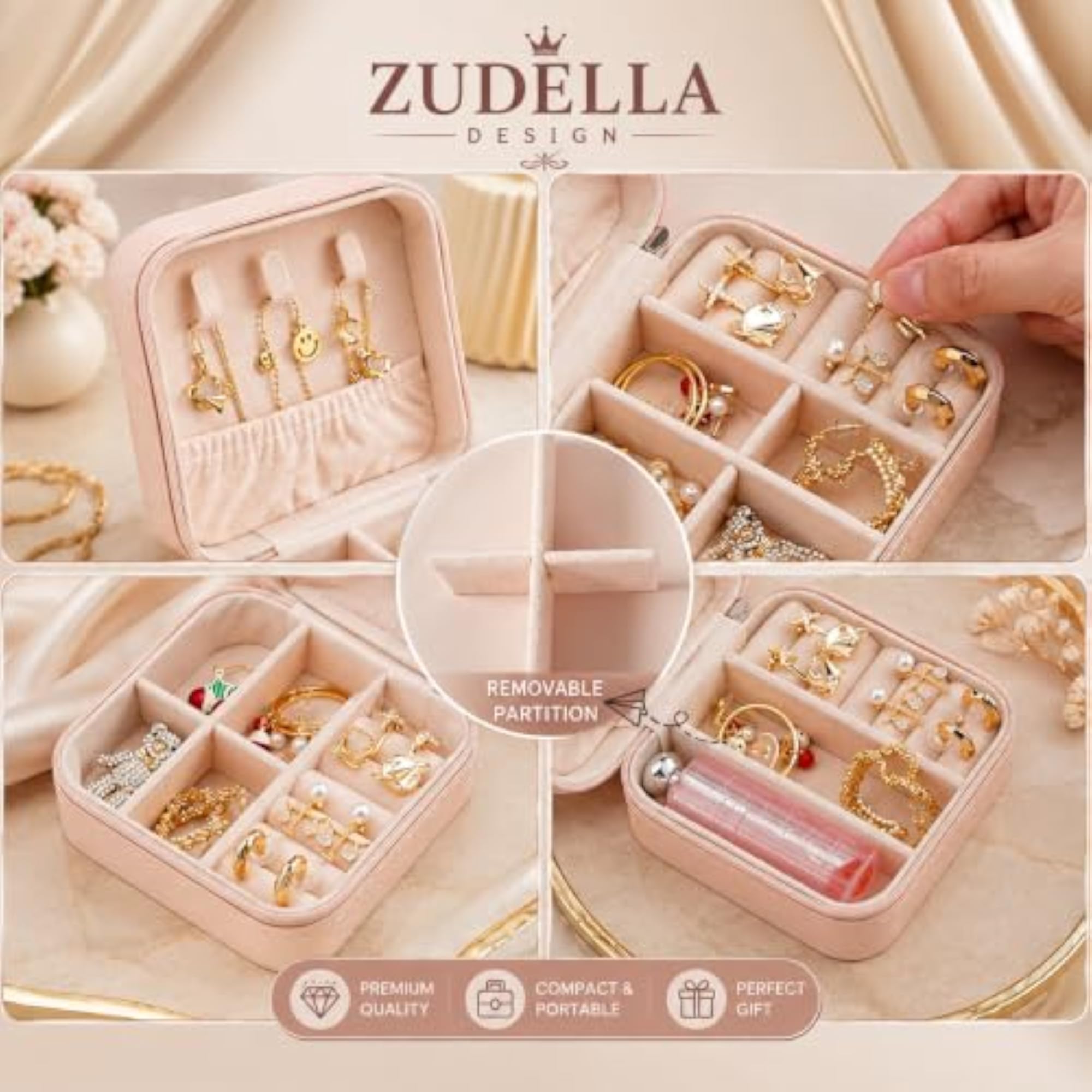 Travel Jewelry Box for Girls and Ladies