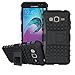 Galaxy J3 Case, Amp Prime Case, Express Prime Case , Viodolge [Shockproof] Hybrid Tough Rugged Dual Layer Protective Case Cover with Kickstand for Samsung Galaxy J3 (2016) / Amp Prime (black)