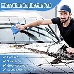 32 Pcs Microfiber Applicator Pads, Blue - Image 3
