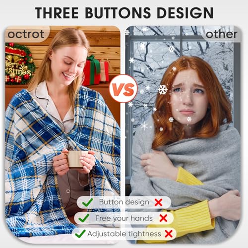 Octrot Heated Blanket Electric Throw thumb #3