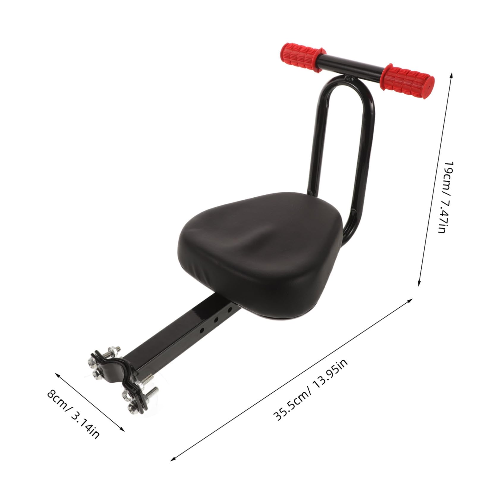 LIOOBO Asiento De Bicicleta Cómodo Almohadilla para Asiento Instalación Material Resistente