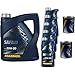 Produktbild 9L Motoröl MANNOL Safari 20W-50 2x MANNOL Motor Flush ADDITIV