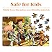 Puzzles for Kids Ages 4-8 60 Pieces Jigsaw Puzzles for Boys and Girls Educational Learning Puzzles in Metal Box