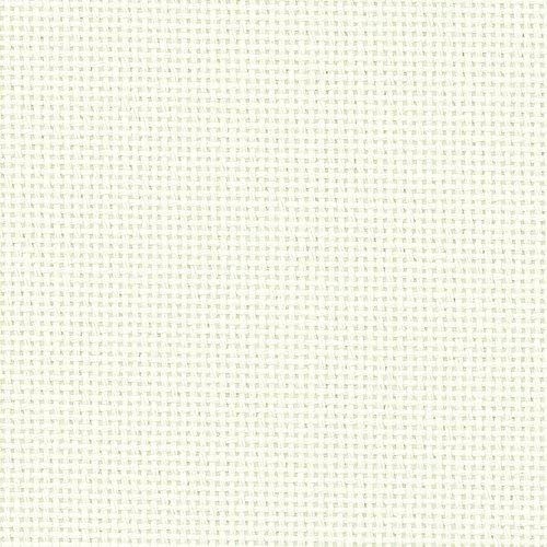 Zweigart Antique White (101) 20 Count Bellana Cotton Evenweave Fat Quarter measuring 70cm x 50cm (27 x 19 Inches)