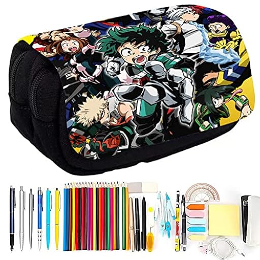 My Hero Academia Lápices Bolsa, Estuche Gran Capacidad Anime Diseño 3D Caja Portalápices para Niños Niña Material Escolar Maquillaje | Ya disponible en tu tienda friki favorita! En mundofriki.es! My Hero Academia Lápices Bolsa, Estuche Gran Capacidad Anime Diseño 3D Caja Portalápices para Niños Niña Material Escolar Maquillaje | Ya disponible en tu tienda friki favorita! En mundofriki.es!