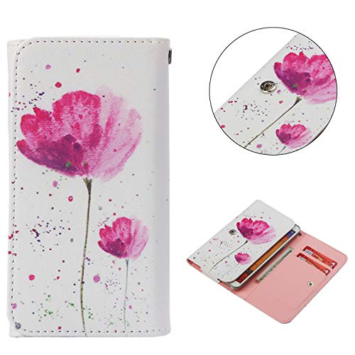 Wallet Bag Phone Case Compatible with NUU Mobile G3 Plus 5.7" Smartphone,Flip Clutch