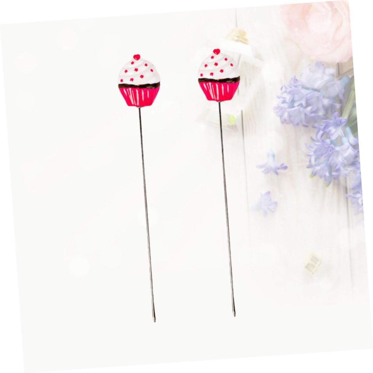 Cabilock Stainless Steel Cake Tester Set of 2 Sturdy Baking Tool for Muffins and Biscuits for Home Baking and Cooking