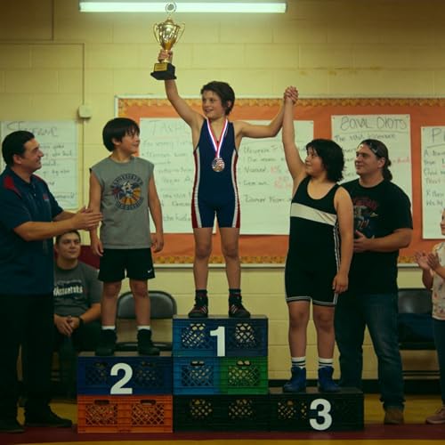 YUJUE Patriotic Wrestling Medal, Gold - 1st Place - 3 Inch Zinc Alloy American Flag Wrestling Medal - Prestigious Award for Wrestling Tournaments, Competitions & Athletes