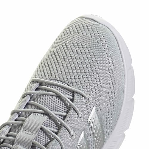 adidas Damen Cloudfoam Flex Elastic Laces Shoes, LGH solid Grey/Matte Silver/Clear pink, 44 EU – Ansicht 5