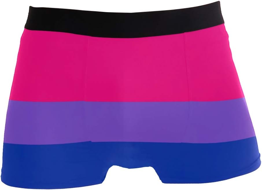 ZZKKO Men's Stretch Underwear Funny Patterns Polyester Men Boxer Briefs