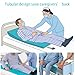 ZipSeven Patient Slide Sheet for Transfer Sheet for Bed Mobility Sliding Draw Sheet for Elderly Bed Sheets Sliding Transfer Aid for Cars, Vehicles (ABlue, Medium)