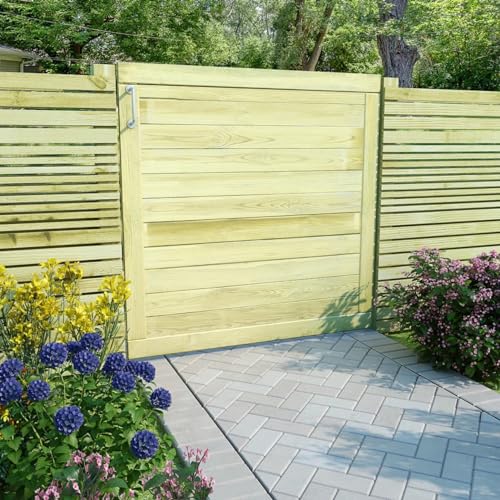 Rantry Gartentor Imprägniertes Kiefernholz 100x100 cm Model45333