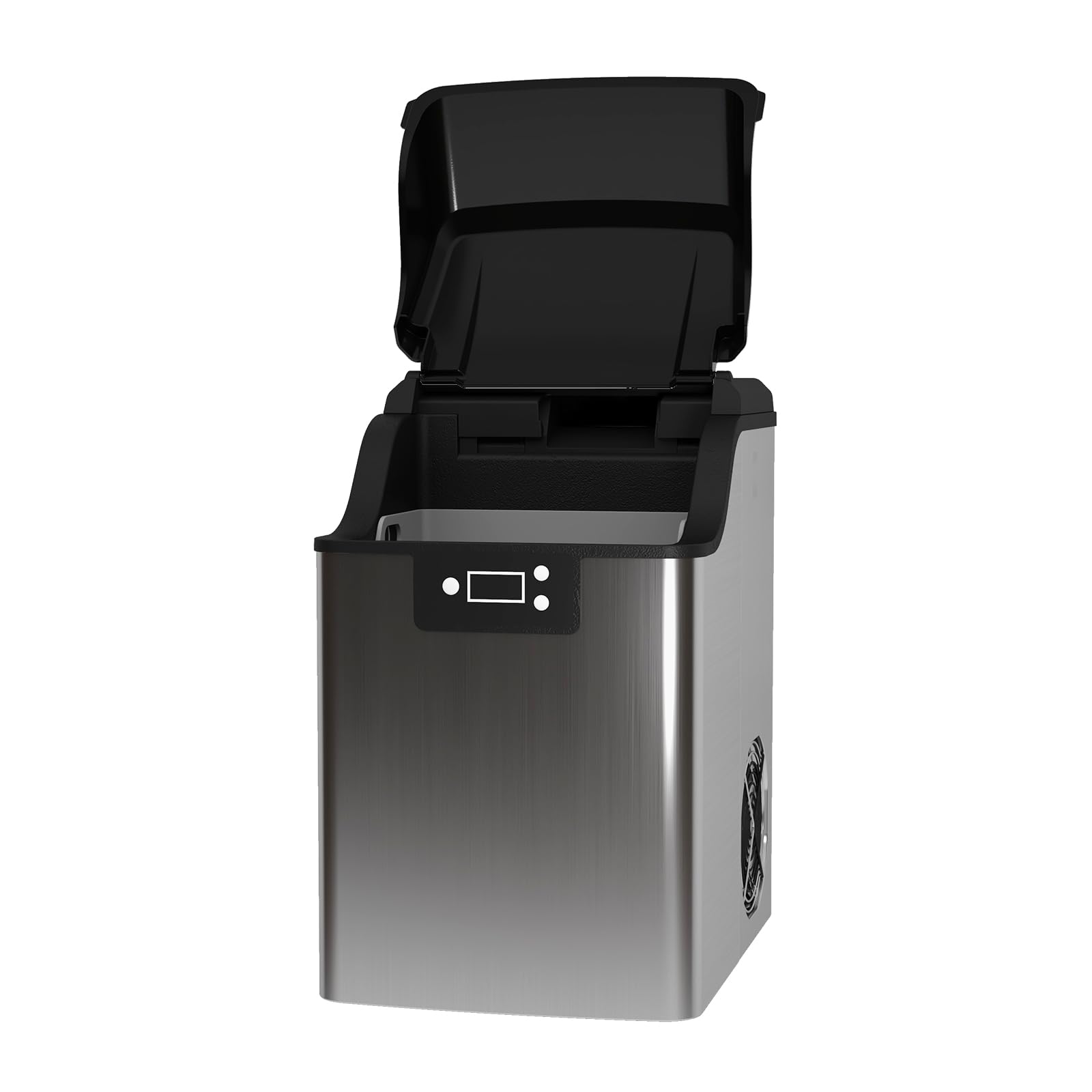 Aoile Nugget Ice Maker, Rapid Ice Making In 10-15min, 44lbs/24h, 3.3lb Ice Basket Capacity, 2.8l Water Tank, 52db Noise Level, Auto-Cleaning,Timer Function, Water Shortage And Water Full Reminder | Fridge.com
