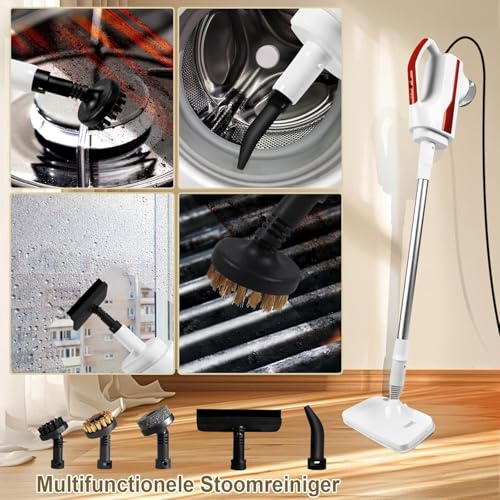 Image of Steam Mop for Hardwood Floors,Powerful Detachable Handheld Electric Mop Floor Cleaner,Ideal for Hardwood Laminate Tile and Vinyl Floors,Prefect for Home and Kitchen Floors