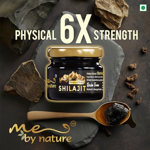 Image of Mebynature Shilajit Resin 20g | 400mg per Serving, 40 Servings | 100% Pure Ayurvedic Shilajit for Men & Women | Boost Muscle Growth Energy, Stamina, Strength & Vitality