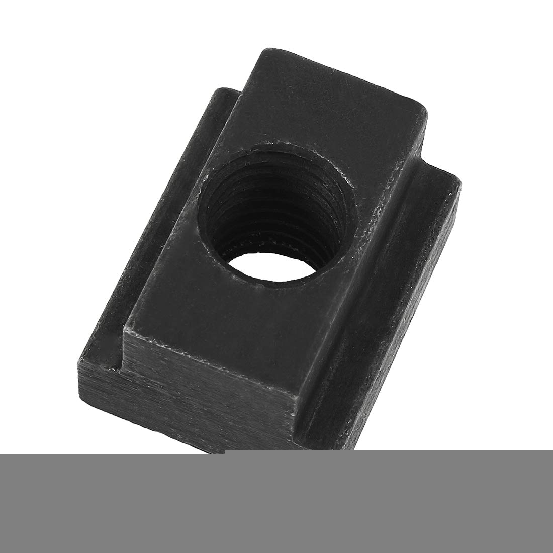 Aexit 2pcs Steel quality Parts T-Slot Nut Grade 10.9 Tapped Through M10 Thread 7/25