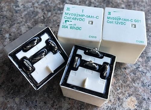 Relé 48VDC MV002HP-1AH-C para solucionar fallos de encendido y sobrecargas en líneas