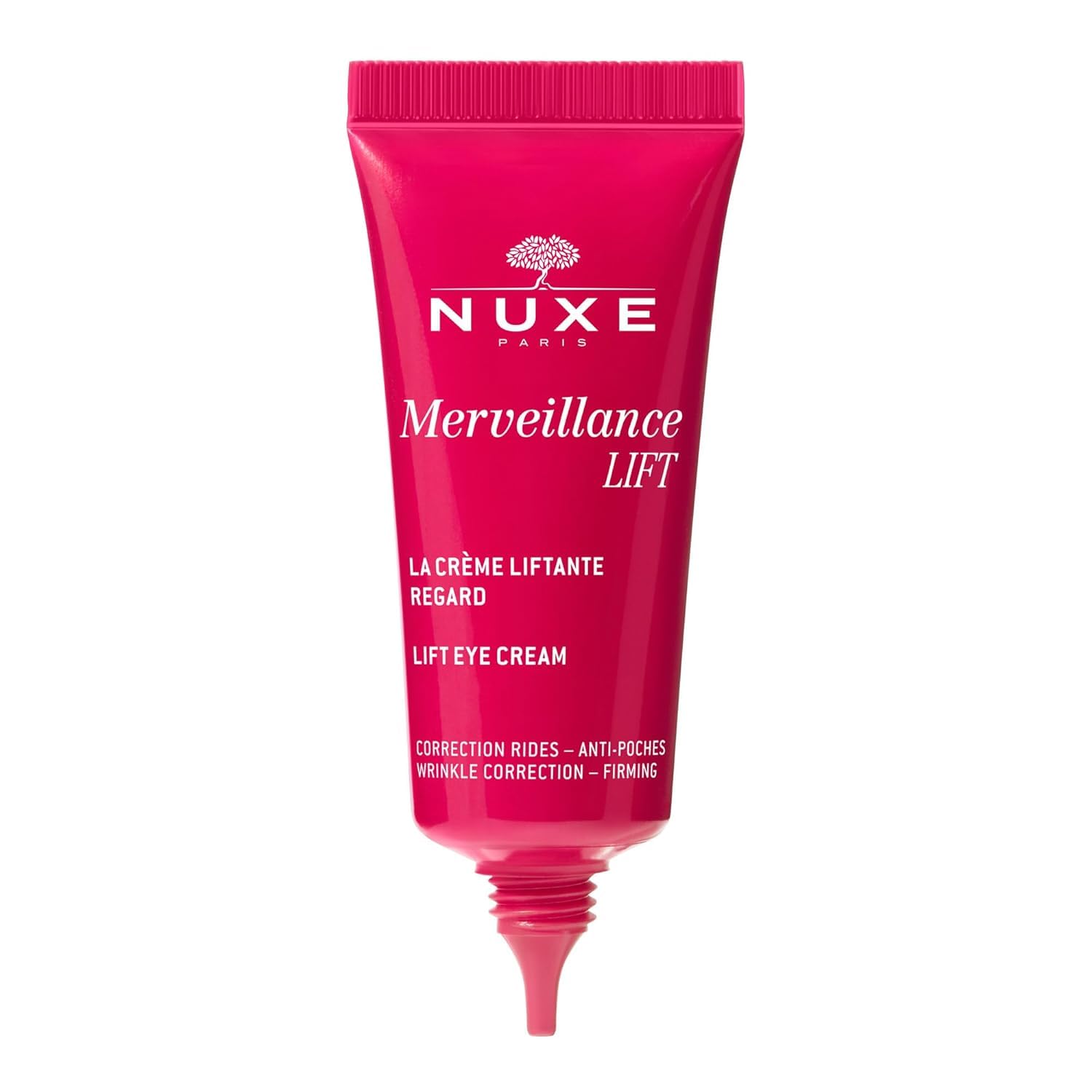 Nuxe Merveillance Lift Eye Cream Firming & Lifting Anti-Aging Treatment for Wrinkles, Puffiness & Bags, 0.51 Fl Oz