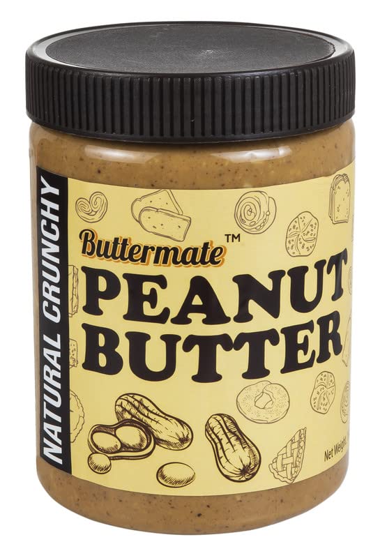 Buttermate Crunchy Peanut Butter Natural Flavor |With Perfectly Roasted ...