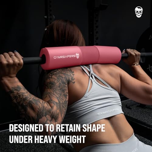 Image of Gymreapers Barbell Squat Pad - Protective Bridge Pad For Hip Thrust, Squats, Lunges - Hip Support, Neck Protection For Bar