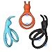 Practical Double Ring Accessory Props for Male Practice -D17WaUS (Black:E)
