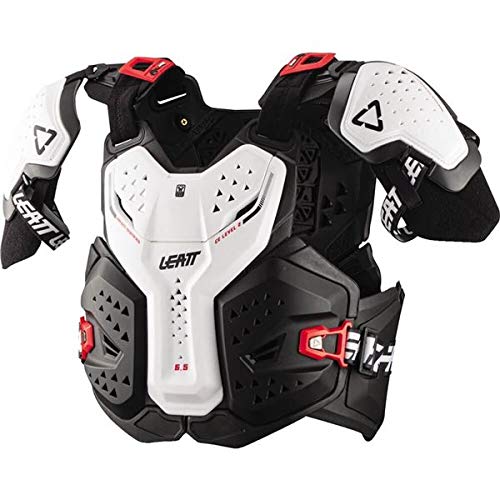 Leatt 6.5 Pro Chest Protector, Black/White