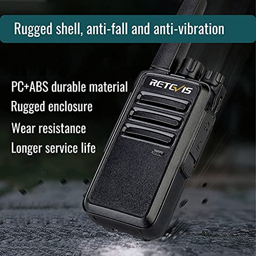 Retevis FA9059S-C9059E-C9159AX6 Rt68 Walkie Talkies With Earpiece, Portable Frs Two-Way Radios Rechargeable thumb #3
