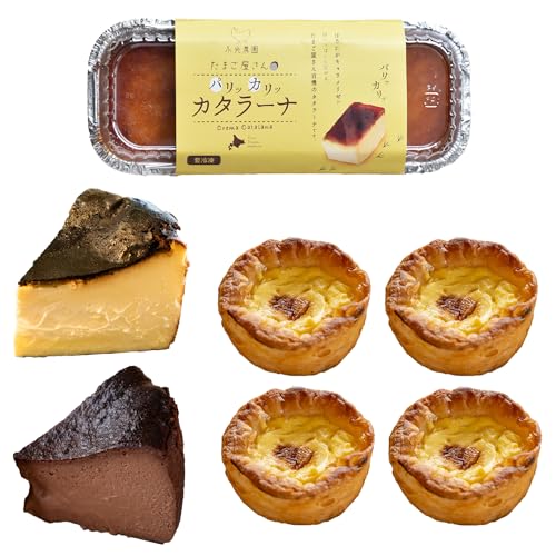 北海道産生クリームと新鮮有精卵を使用!スイーツセット