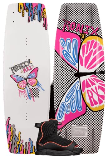 Ronix 129 - Girl's RX1 Wakeboard w/ Luxe Boots - 6-8.5