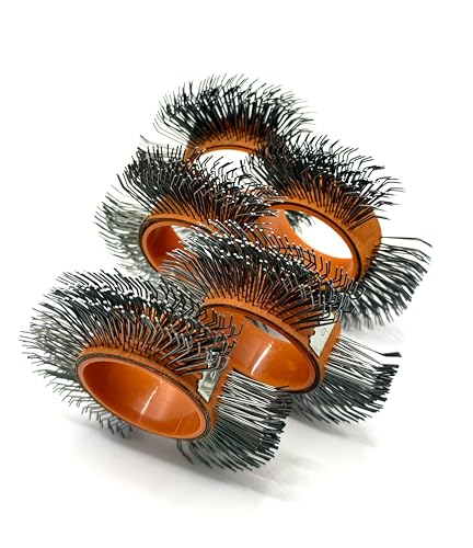 Image of 5PCS, Abrasive Wire Wheel Belt for Surface Blaster, Bristle Blasting Wheels | 0.7mm Carbon Spring Steel, 23mm Metal Blaster Wheels, Coarse Wire Wheel for Surface Blasting