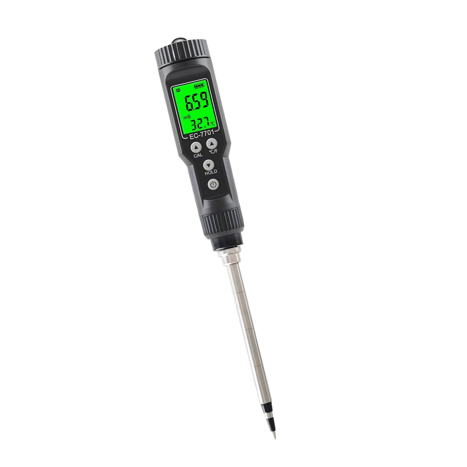 Hogtnd User-Friendly Soil Salt Level Meter With Automatic Temperature Adjustment, Ideal For Horticulture, Agriculture And Plant Production Automatic Temperature Compensation Meter