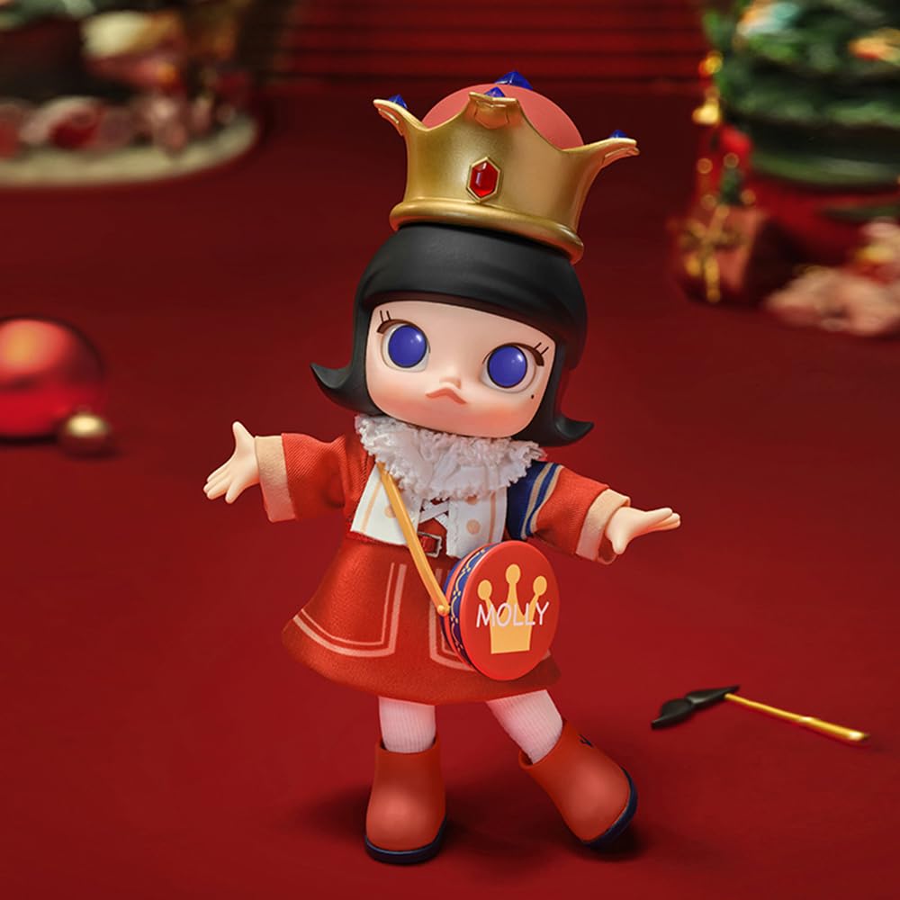 限時值下！POP MART Molly Nutcracker フィギュア 値下げ POP MART MOLLY Nutcracker Action Figure Articulated Character