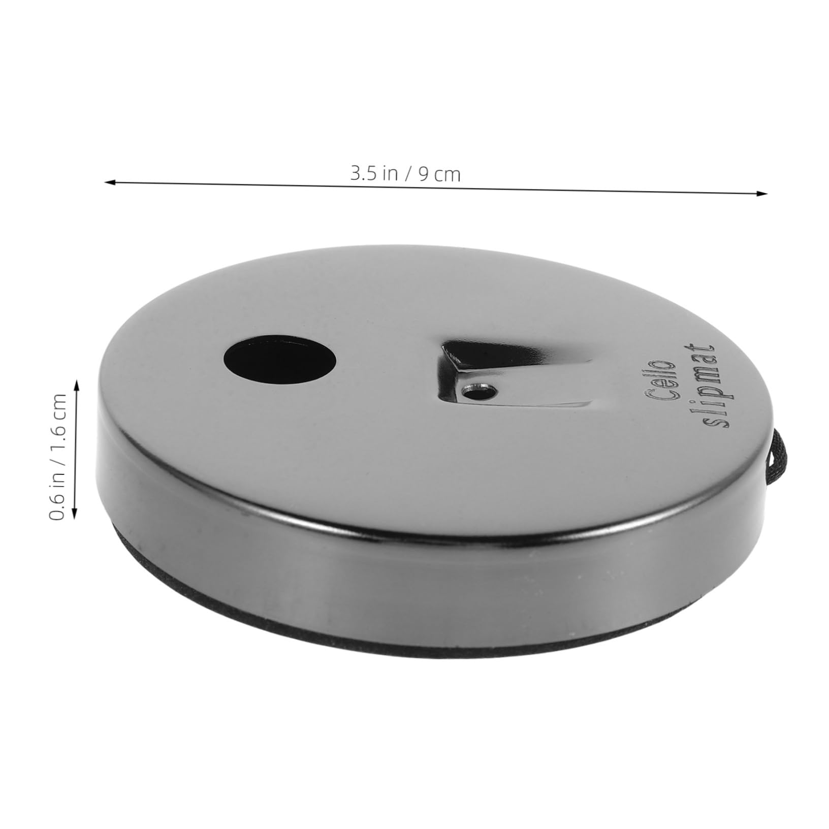 BESTonZON Cello Endpin Rest Nonslip Mat Cello Pad Rock Stop Endpin Stopper Musical Instrument Accessories Non Slip Stand Holder