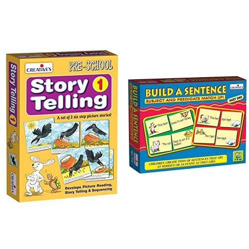 Image of 0612 Story Telling Step-by-Step - 1 (6 Steps) & 0687 Build a Sentence - I Combo