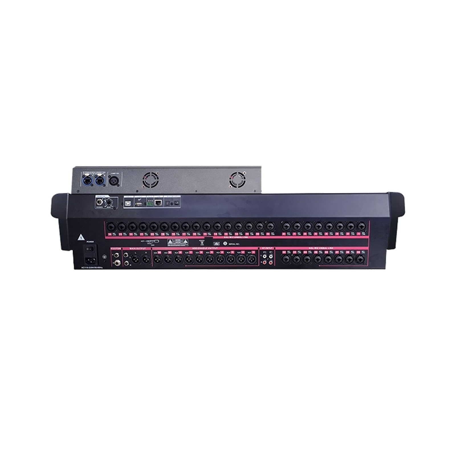 Mezclador Digital Profesional M32 de 32 Canales para DJ, Consola de Audio, Mesa de Mezclas, Equipo de grabación, procesador de Audio, Escenario.