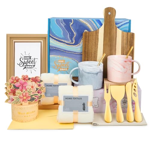 15Pcs Luxury House Warming Gifts New Home, Housewarming Gift Basket