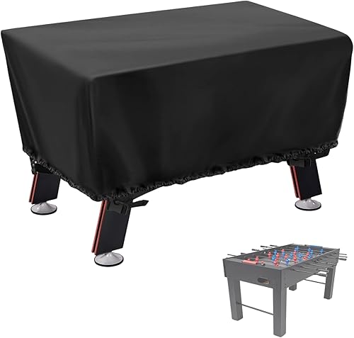 Funda para mesa de futbolín, funda impermeable para mesa de fútbol, para exteriores, interiores, futbolines (57 x 45 x 30 pulgadas)