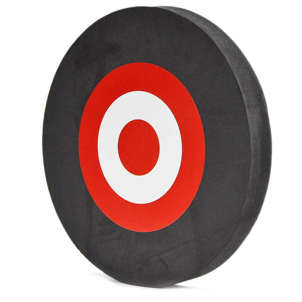 Cible de flèche Ronde en EVA, Cible de flèche de tir à l'arc Portable pour Les Jeunes pour la Pratique du tir Noir