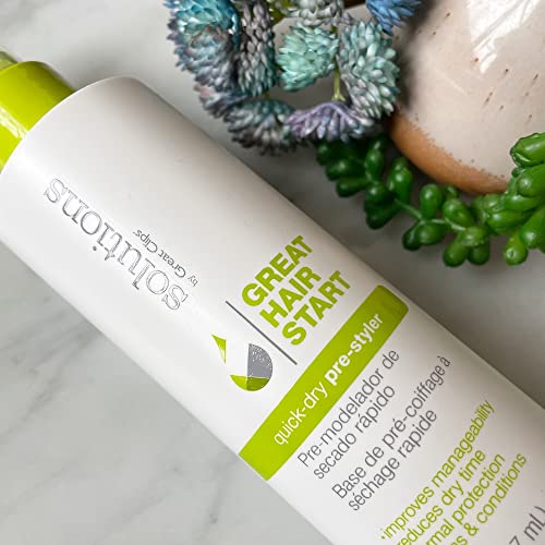 GREAT CLIPS Solutions Quick Dry Pre-Styler, 8oz miniatura 3