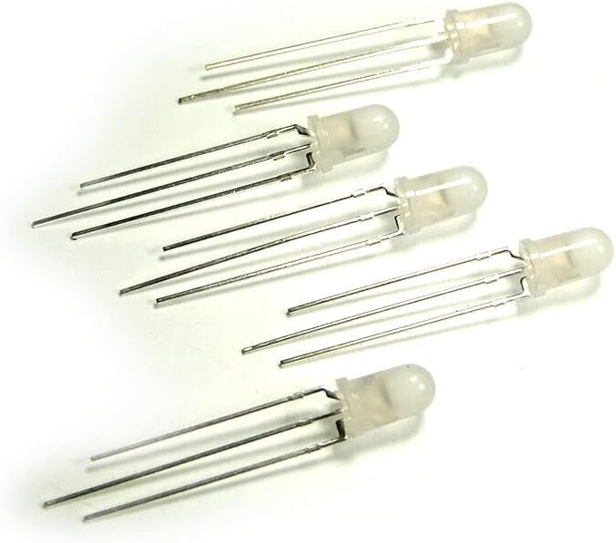 LUEAG50392 Bi-Color LED Bi-Polar LED Dual-Color LED GREEN/RED (20 pieces)