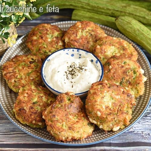 Polpette greche di zucchine e feta