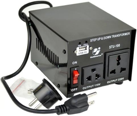 Goldsource STU-100 Step Up/Down Voltage Transformer Converter - AC 110/220 V - 100 Watt