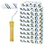 PROFOCON 61 Piece Small Paint Roller Covers Kit,4 inch Mini Paint Roller (1/2 Inch Nap) with Roller Frame,Microfiber Paint Rollers for Painting Walls Contractor