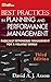 Produktbild Best Practices in Planning and Performance Management: Radically Rethinking Management for a Volatile World (Wiley Best Practices)