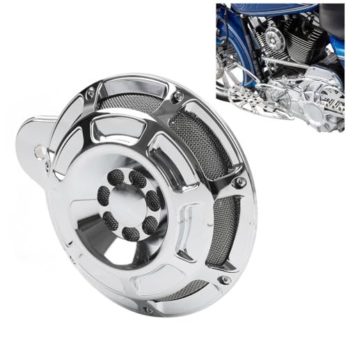 Cover Bocina de Aluminio para Harley Big Twin 1991-2023 miniatura 4