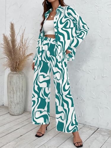 Image of Leriya Fashion Ethnic Co Ord Set || Frenchy Striped & Geo Print Co-Ord Set for Women | Casual Wear for Women | Kurti Pant Set || Kurti Pant Set for Women