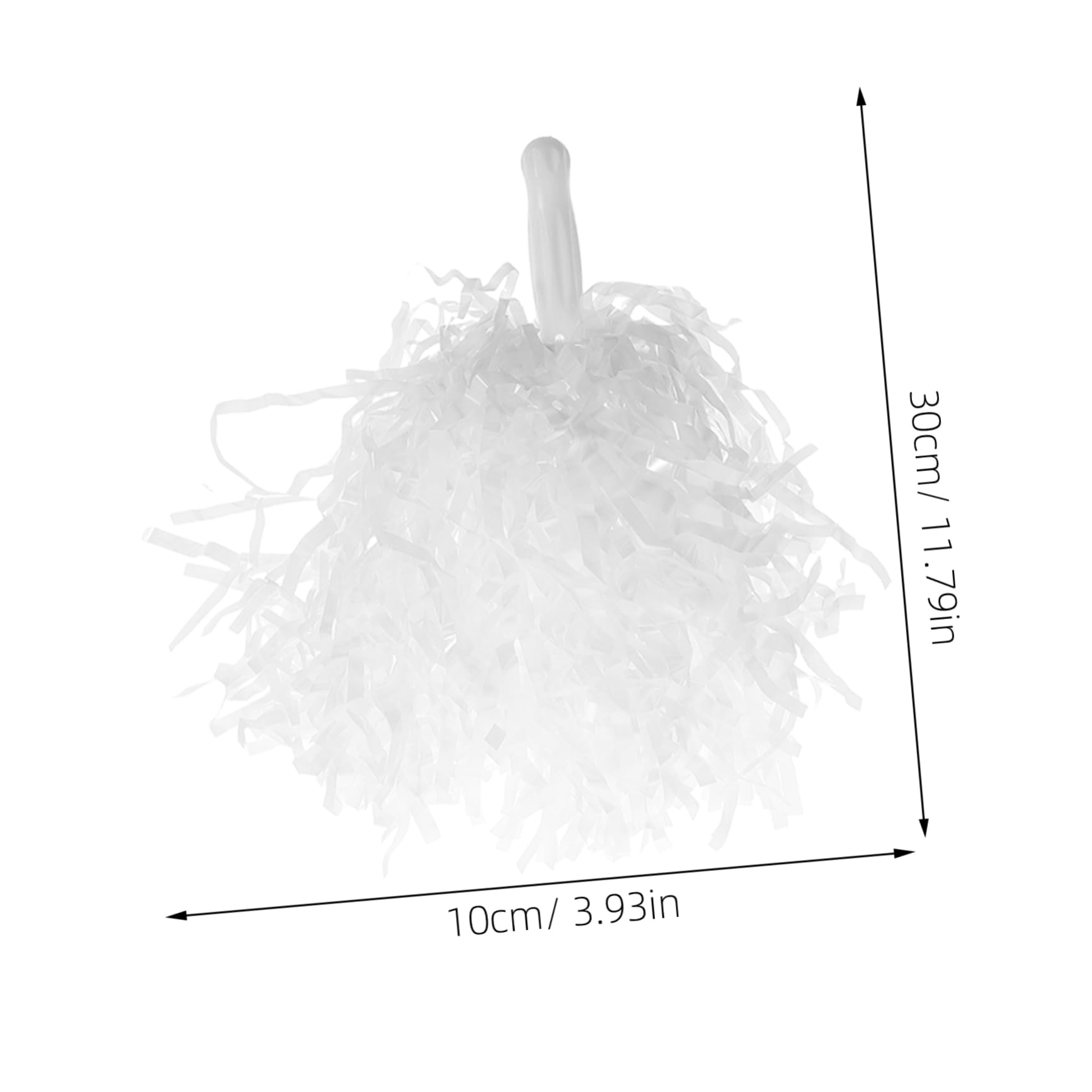 Happyyami 12Pcs Cheerleading Pom Poms Durable Cheer Props for Dance Performances Cheerleading Supplies for Team Spirit and Group Events