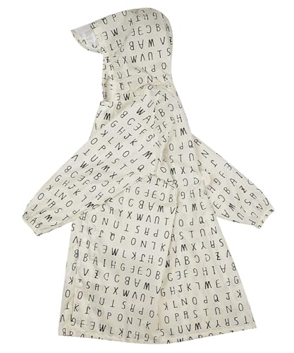 Toddler Kids Raincoat Boys Girls Rain Jacket Lightweight Rain Poncho Waterproof Outwear Rainwear